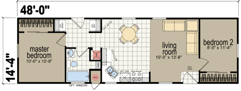 Floor Plan Models CM 6482B