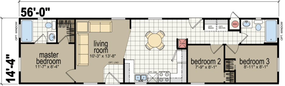 Floor Plans Models CM 6563B